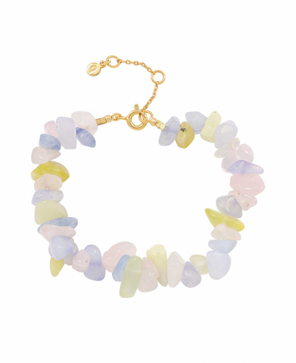 Dusty rainbow Bracelet i gruppen Armbånd / Guldarmbånd hos SCANDINAVIAN JEWELRY DESIGN (S08520 G)